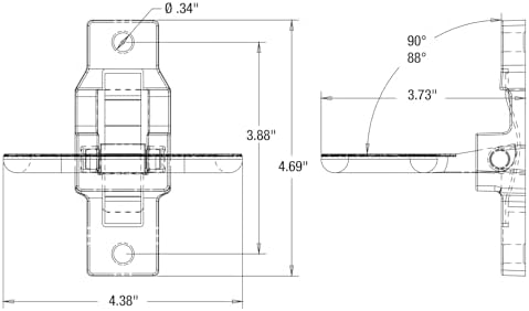 Buyers Products B2797BPC Folding Safety Step And Grab Handle - Image 3