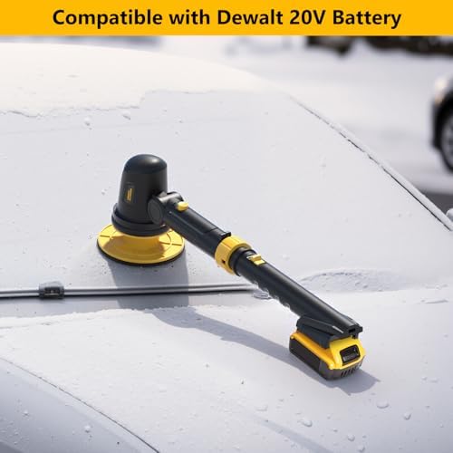 Electric Ice Scraper for Dewalt 20V Battery, 1300RPM High-Speed Windshield - Image 6