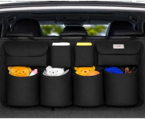 SURDOCA Car Trunk Organizer, LARGE CAPACITY Car Storage Bag by SURDOCA