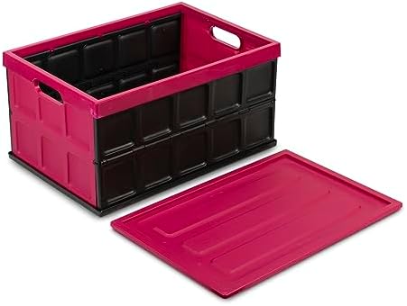 Glad Collapsible Storage Bin - 48L Foldable Plastic Box - Image 7
