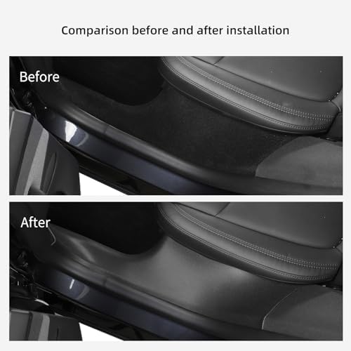 LUCKEASY 5PCS Door Sill & Seat Protectors - Image 5
