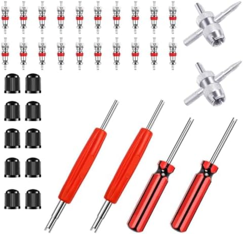 Riseuvo 36Pcs Tire Valve Stem Removal Tool Kit by Riseuvo