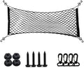 Car Trunk Cargo Net, Double-Layer Nylon Mesh Automotive Rear Cargo Storage Net by Unknown