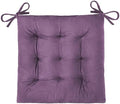 OVOV 1 Pack Chair Cushions for Dining Chairs 15.5"x15.5" Purple by OVOV
