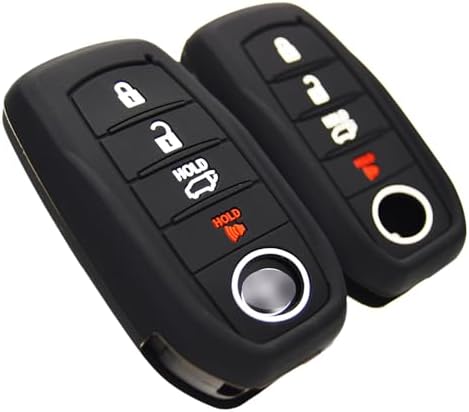 Silicone 4 Buttons Key Fob Cover Case - Image 3