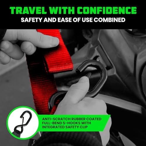 Rhino USA Motorcycle Tie Down Straps - Image 5