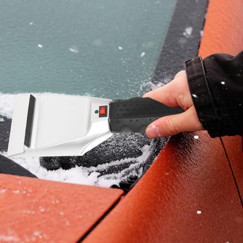 Heated Car Ice Scraper for Windshield and Side Windows - Image 7