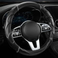 West Llama Carbon Fiber Leather Steering Wheel Cover by WESTLLAMA