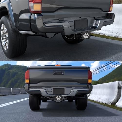 Dog Paw Print Hitch Cover for 2 Inch Receivers - Image 6
