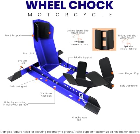 GRAND PITSTOP Universal Wheel Chock - Image 5