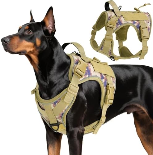 VavoPaw Heavy Duty Tactical Dog Harness by VavoPaw