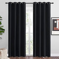 NICETOWN Black Blackout Curtains by NICETOWN