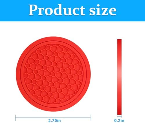Mandark 2PCS 2.75 Inch Car Cup Holder Coasters - Image 2