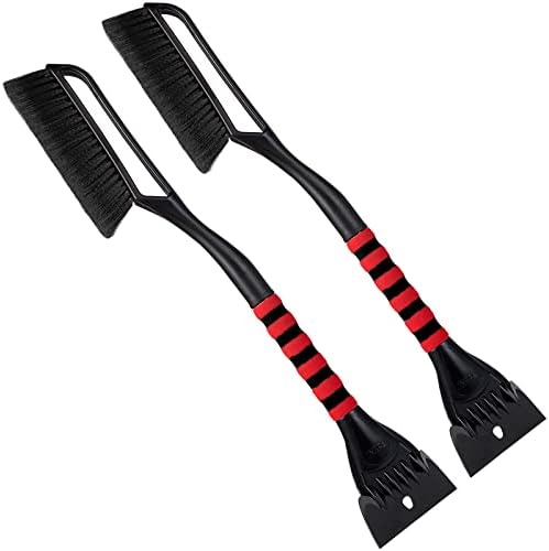 FOVAL 27" Snow Brush with Wider Ice Scraper, Snow Removal Car Brush with by FOVAL