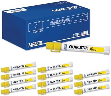 Markal 61053 Quik Stik Twist Long-Lasting Solid Paint Marker by Markal