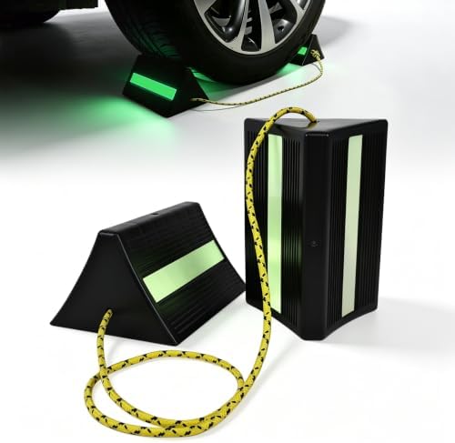 ROBLOCK Wheel Chocks Glow in The Dark by ROBLOCK