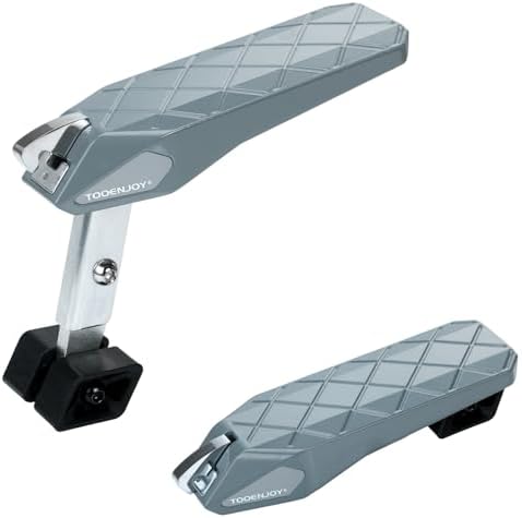 Tooenjoy Folding Car Door Step Vehicle Pedal Ladder by TOOENJOY
