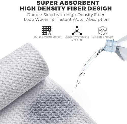 Mile High Life Microfiber Golf Towel 6 Pack Waffle - Image 4