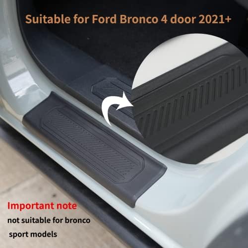 Door Sill Guards for Ford Bronco 2021-2026 Accessories 4 Doors - Image 5