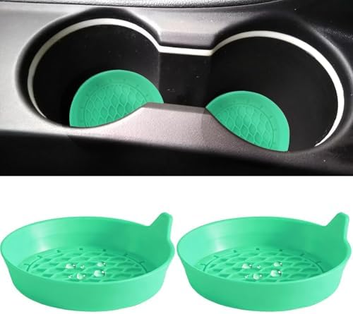 2 PCS Car Cup Coasters, Cup Holder Coaster by BFXM