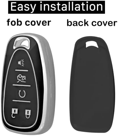 for Chevy Key Fob Cover with Keychain - Image 4