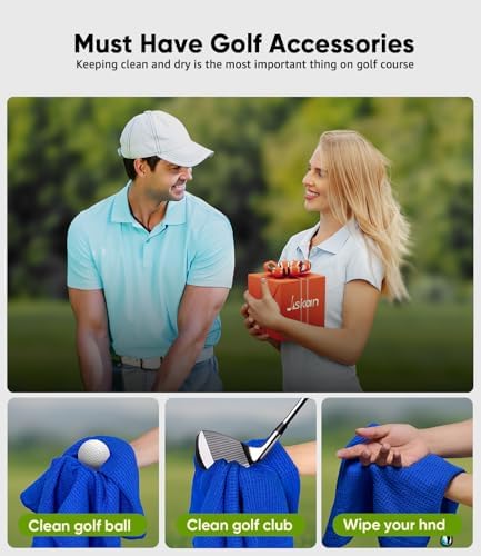 Jiskan Pro Golf Towel Microfiber Golf Towel - Image 7