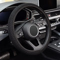 KAFEEK Elastic Stretch Steering Wheel Cover, Universal 15 Inch by KAFEEK