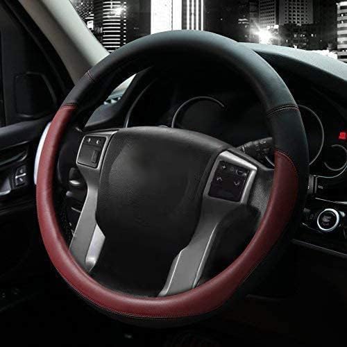 Valleycomfy Microfiber Leather Steering Wheel Cover Large-Size - Image 2