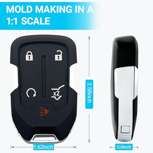 Replacement Key Fob Shell fit for GMC Acadia Terrain 2017 2018 2019 2020 2021 - Image 5