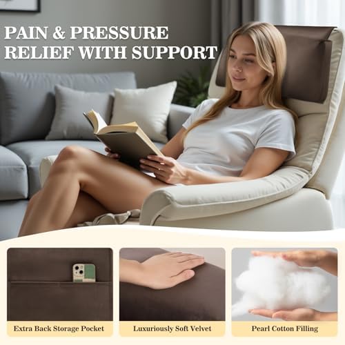 Recliner Headrest Pillow, Adjustable Comfort Neck & Head Support Pillow - Image 5
