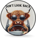 Rv Spare Tire Cover Wheel Funny Alpine Cow Tire Covers Wheel Protectors by FengQuGou