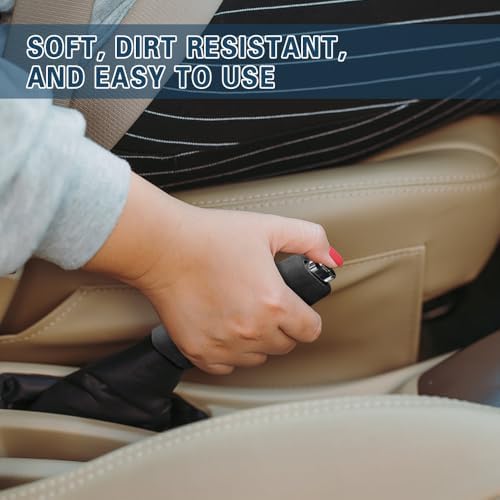 Car Handbrake Cover Gear Shift Knob Cover, Auto Comfortable Grip Handbrake Cover - Image 6