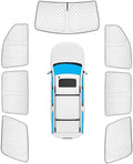 KMF 7pcs Thicken Sun Shades for Chevy Suburban 2015-2020 Accessories, Chevrolet by KMF