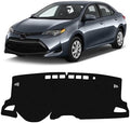 KUST Black Dash Cover for Toyota Corolla 2019-2024 2025 2026, Hatchback Left by KUST