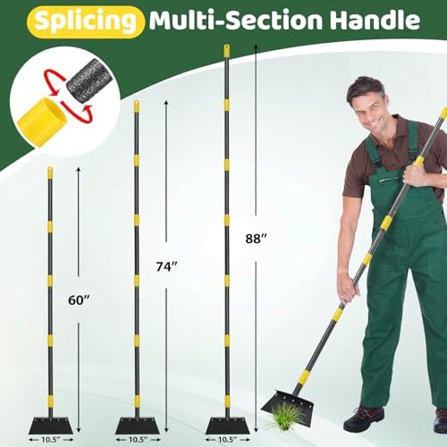 Ice Scraper, Snow Shovel, 2 Spades, Heavy Duty Floor Scrapers - Image 4