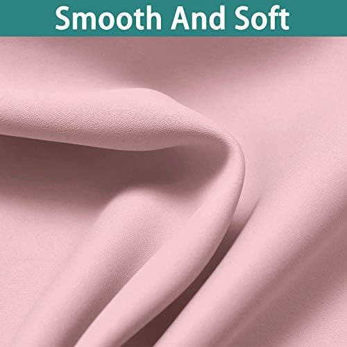 Yakamok Pink 100% Blackout Patio Door Curtain Panels W70 x L84, 1 Panel - Image 7