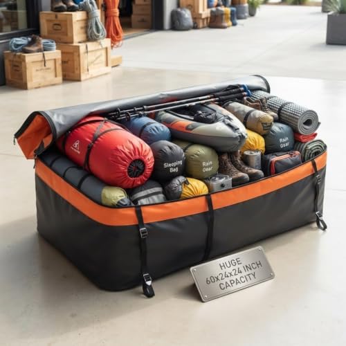 61x25x16 Foldable Hitch Cargo Carrier - Image 5