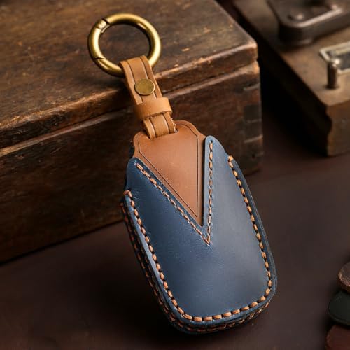Leather Key Fob Cover, Compatible - Image 4