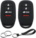 2pcs Compatible with 2024 2023 2022 Honda Accord Civic CR-V HR-V Pilot Key Fob by INFIPAR
