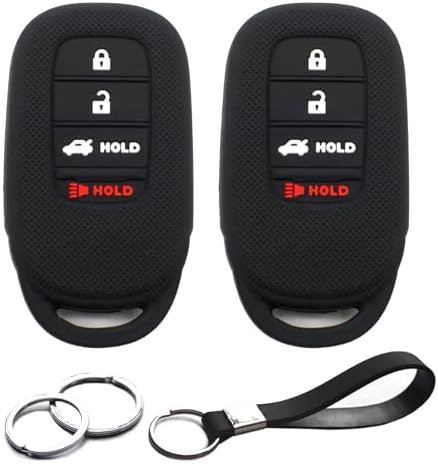 2pcs Compatible with 2024 2023 2022 Honda Accord Civic CR-V HR-V Pilot Key Fob by INFIPAR