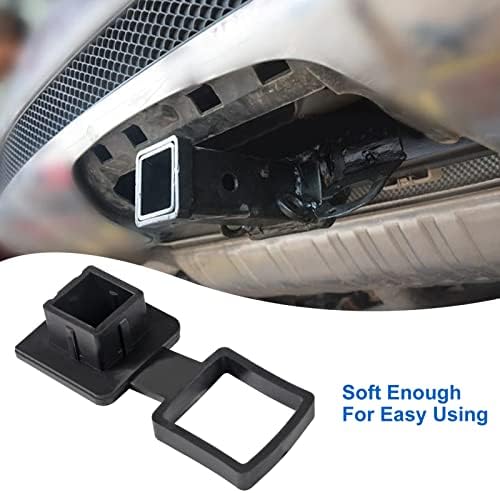 Trailer Hitch Tube Cover 1.25'' Rubber Plug Cap Insert 1 1/4 inch Heavy Duty - Image 3