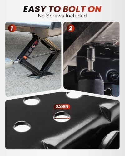 Kohree 6500lbs Heavy Duty RV Stabilizer Jacks 4 Pack, 24 Inch - Image 4