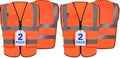 XPCARE Reflective Safety Vests For Women Men, High Visibility Security Vest by XPCARE