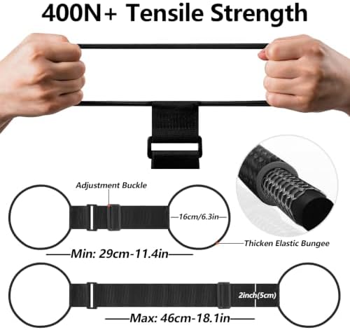 5 Packs Luggage Straps for Suitcases, Connect Up to 4 Suitcases ＆ Add a Bag - Image 5