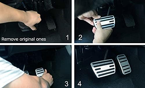 iJDMTOY Track Racing Foot Pedal Cover Set - Image 4