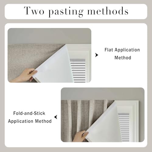 100% Blackout Curtains for Bedroom Stick On Curtain Window Shades Pull Down - Image 5