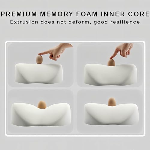 Car Headrest Neck Pillow Support Ergonomic, - Image 4