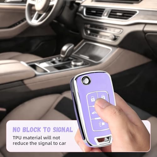for Chevy Key Fob Cover, Premium Soft TPU Full Protection Key Cover - Image 4