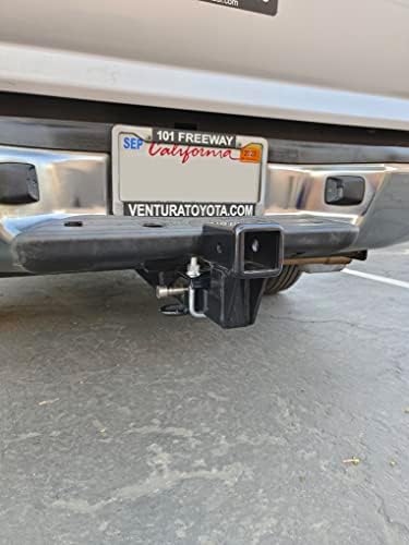 MaxxHaul Trailer Hitch Riser for 2" Receivers, 500 lb Tongue Weight, - Image 4