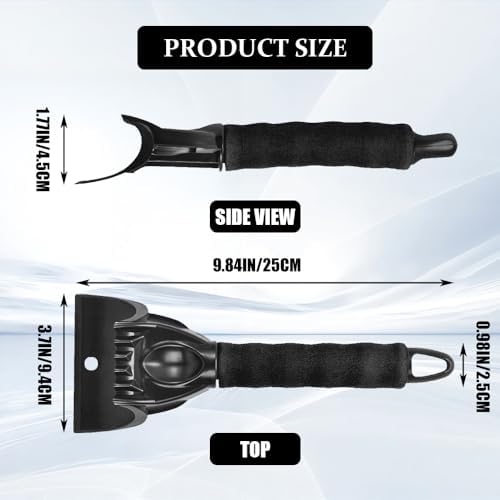 Ice Scraper for Cars and Small Trucks, Ice Scrapers for Car Windshield - Image 2